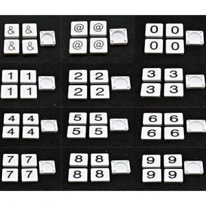 Ivory Scrabble Tiles 